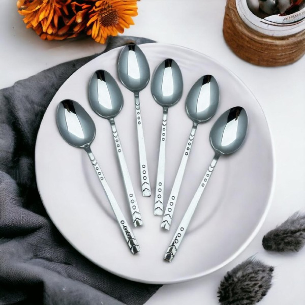 Arvey 12 Adet Damla Yemek Kaşığı 12 Kişilik - Gümüş Çatal / Kaşık / Bıçak Takımları Fiyatı
