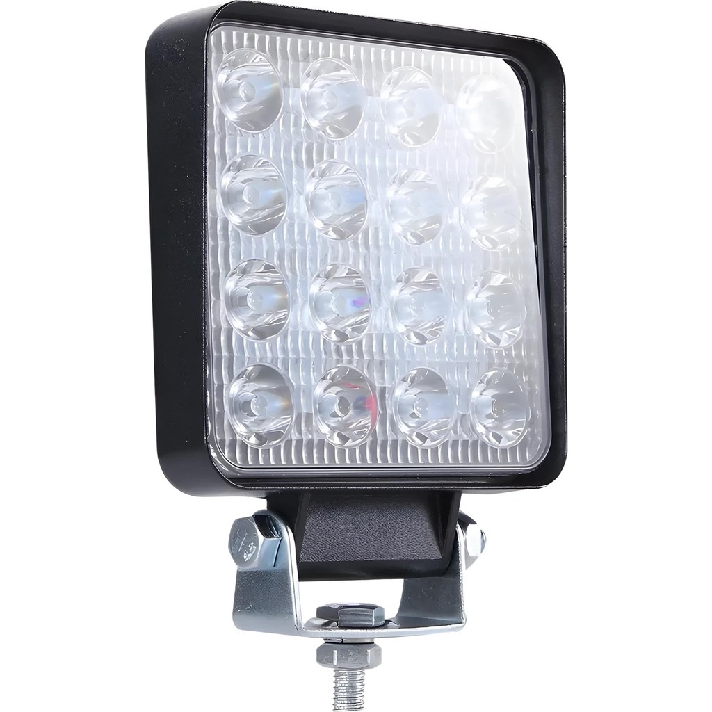 ARW Off Road Beyaz LED Sis Farı Kare Çalışma Lambası 12/24V 48W Ofis Masa Lambası Fiyatı