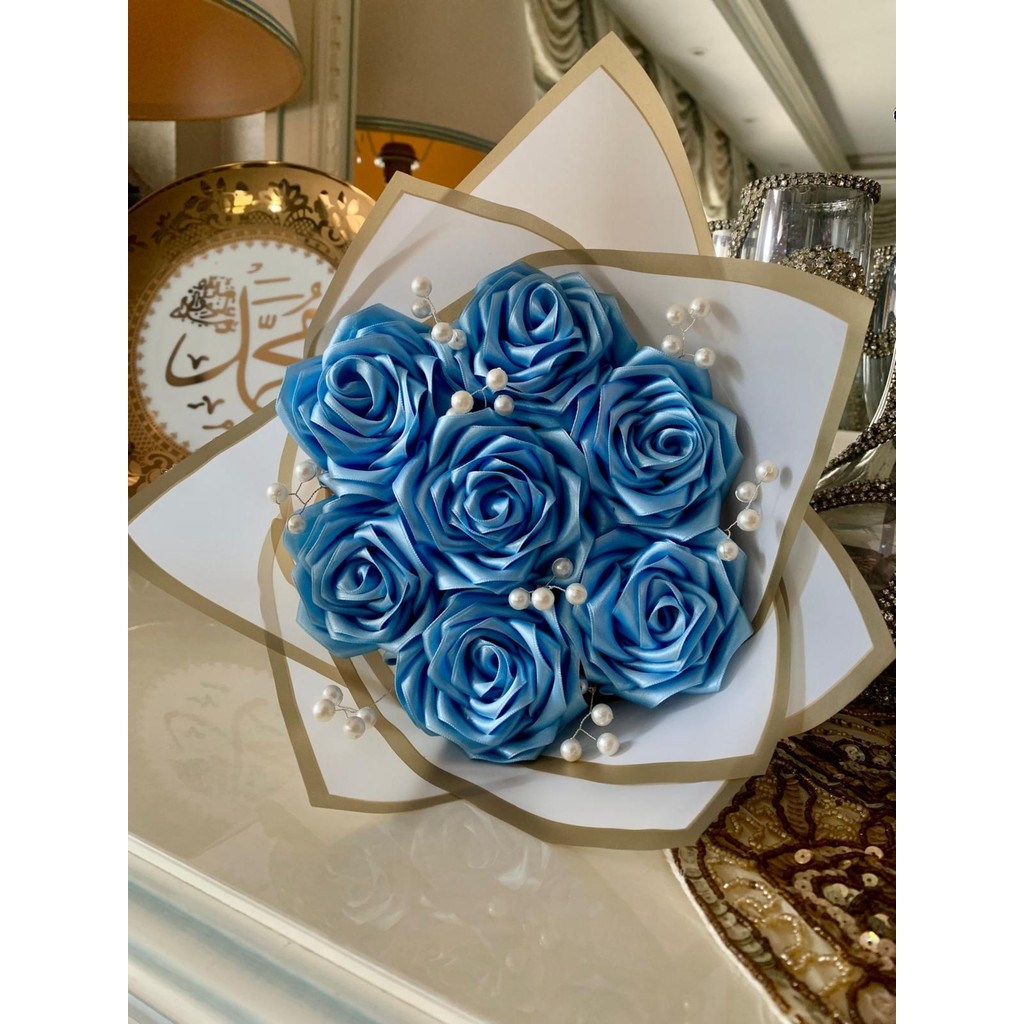 Arwen Store 7li, Mavi Renk Söz, Nişan Solmayan Gül Buketi Diğer Fiyatı