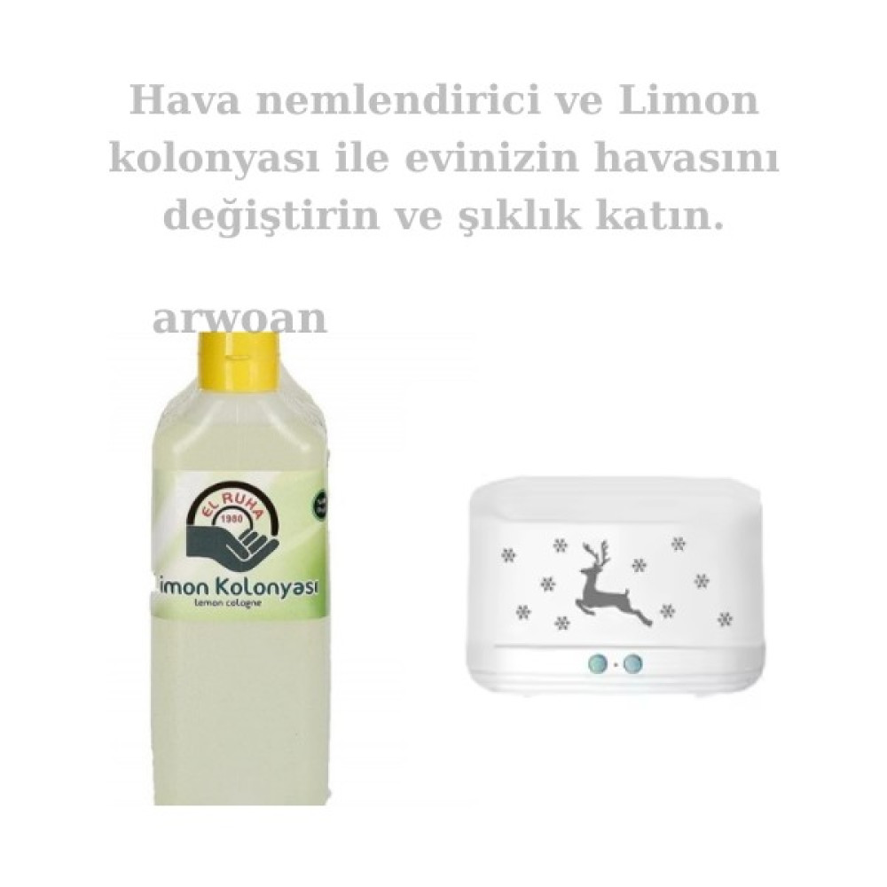 Arwoan Hava Nemlendirici ve Kolonya - limon - Beyaz Oto Boyaları Fiyatı