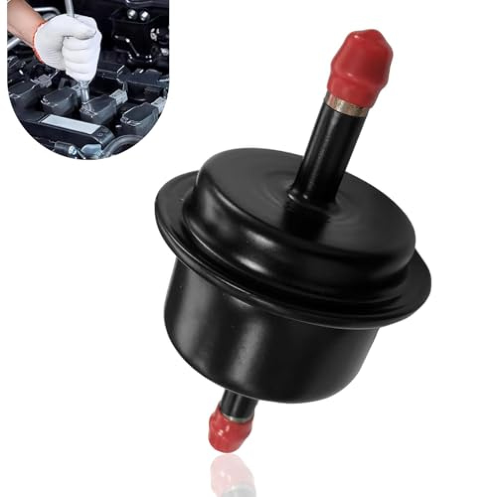 Arwrilt 1 PC Automatic Transmission Filter, Fluid Drain Plug Crush Washer, Replacement Number #25430PLR003, Compatible with CVT Acura Accord Civic CRV (Black)