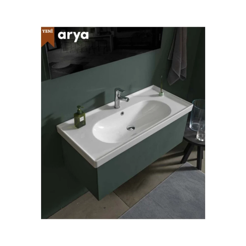 Arya Etajerli Lavabo 60X45 Cm Lavabo Fiyatı