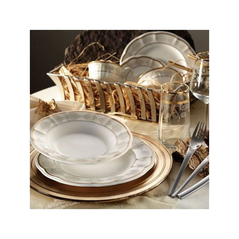 Aryıldız Ar 30039 Prestige Bone 84 Parça 12 Kişilik Yemek Takımı Yemek Takımı Fiyatı