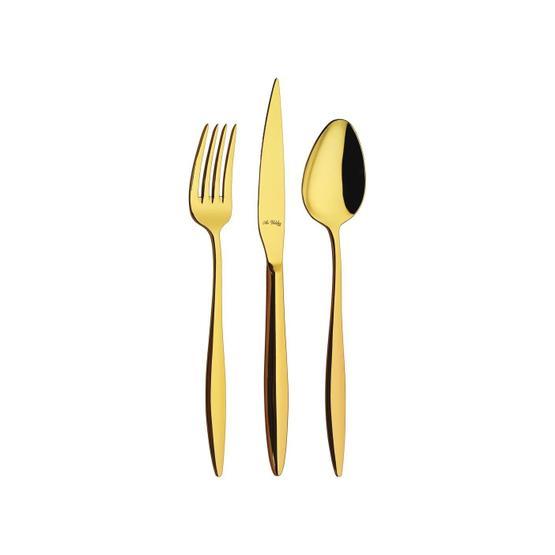 Aryıldız Elegant Gold Pvd 24 Parça Çatal Kaşık Bıçak Takımı