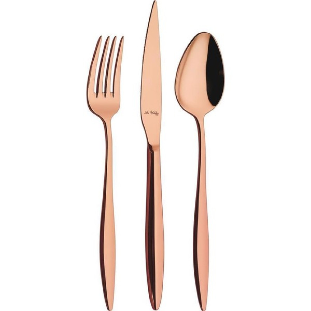 Aryıldız Elegant S Bronz Pvd 24 Parça Ç.k.b Takımı - Gold Çatal / Kaşık / Bıçak Takımları Fiyatı