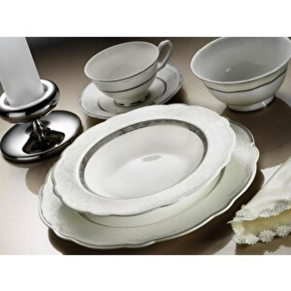 Aryıldız Royal Queen 60 Parça Cemile Sultan Porselen Yemek Takımı 60028 Yemek Takımı Fiyatı
