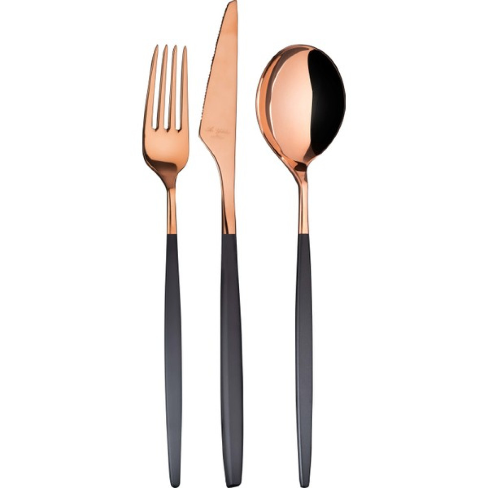 Aryıldız Studio Prestige 24 Parça Pvd Bronz Siyah Çatal / Kaşık / Bıçak Takımları Fiyatı