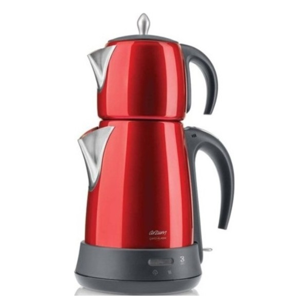 Arzum AR3006 Çaycı Klasik Çay Robotu - Nar - Kırmızı Çay Makineleri Fiyatı