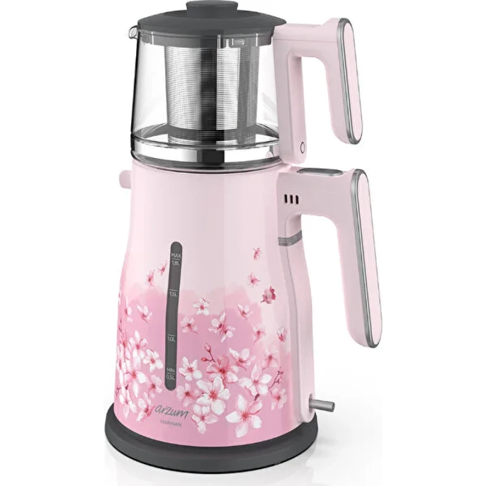 Arzum AR3060-DS Harman Çay Makinesi - Kiraz Çiçeği Çay Makineleri Fiyatı