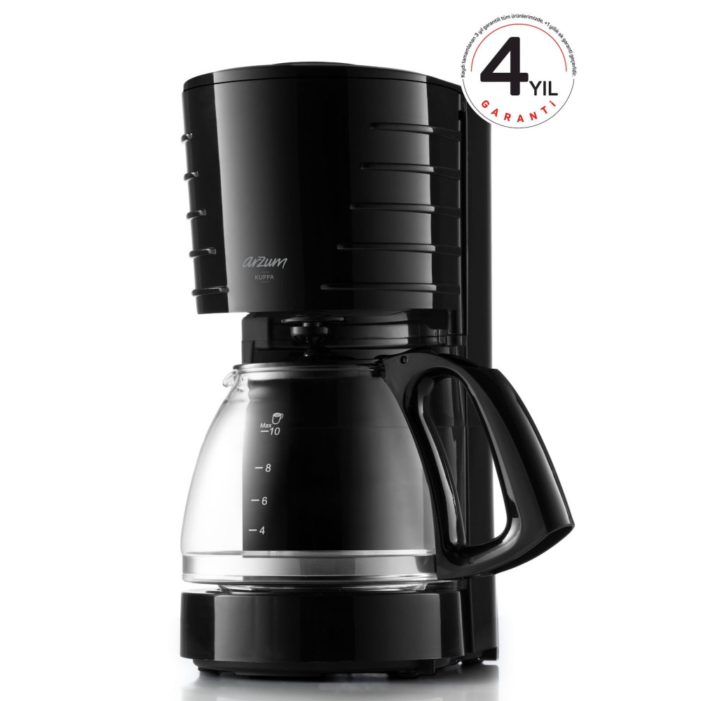 Arzum Ar3135 Kuppa Filtre Kahve Makinesi - Siyah Kahve Makineleri Fiyatı