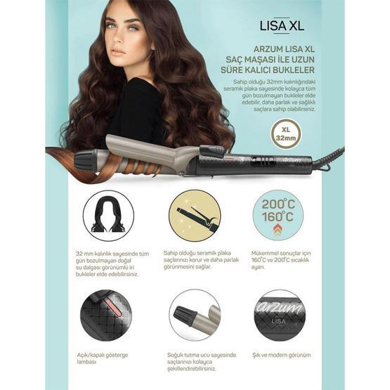 Arzum AR5028 Lisa XL Saç Maşası