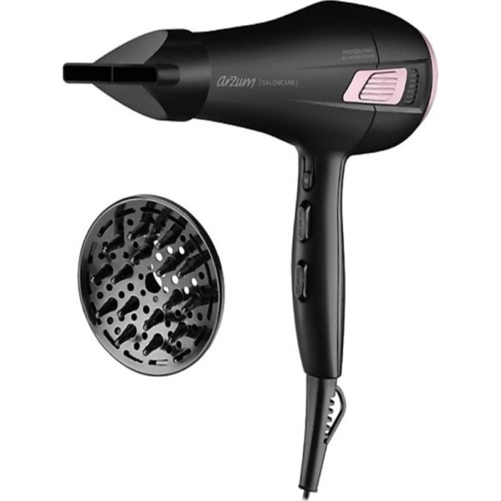 Arzum AR5098 Saloncare Profesyonel 2200 W Saç Kurutma Makinesi - Siyah Saç Kurutma Makineleri Fiyatı