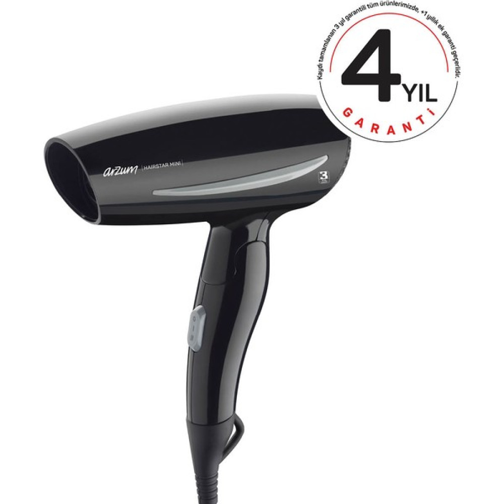 Arzum AR578 Hairstar 1200W Mini Katlanabilir Saç Kurutma Makinesi Saç Kurutma Makineleri Fiyatı