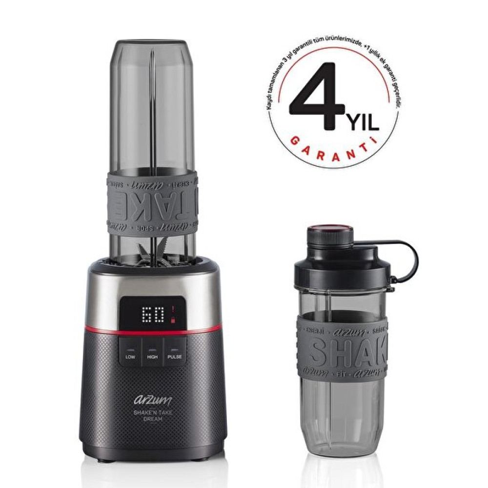 Arzum AR1148 ShakeN Take Dream Kişisel 500 W Smoothie Blender - Siyah Blenderler Fiyatı