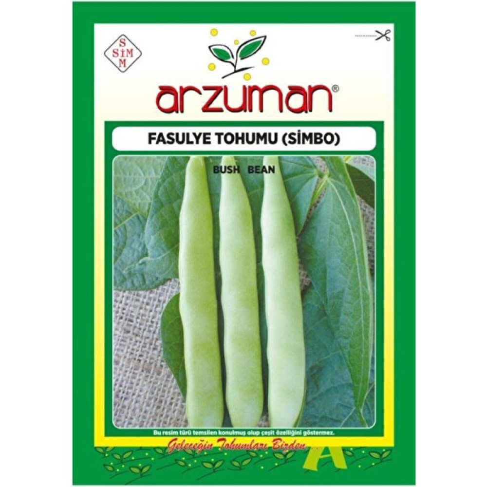 Arzuman Fasulye Tohumu (Simbo) - 10 gr Tohum Fiyatı