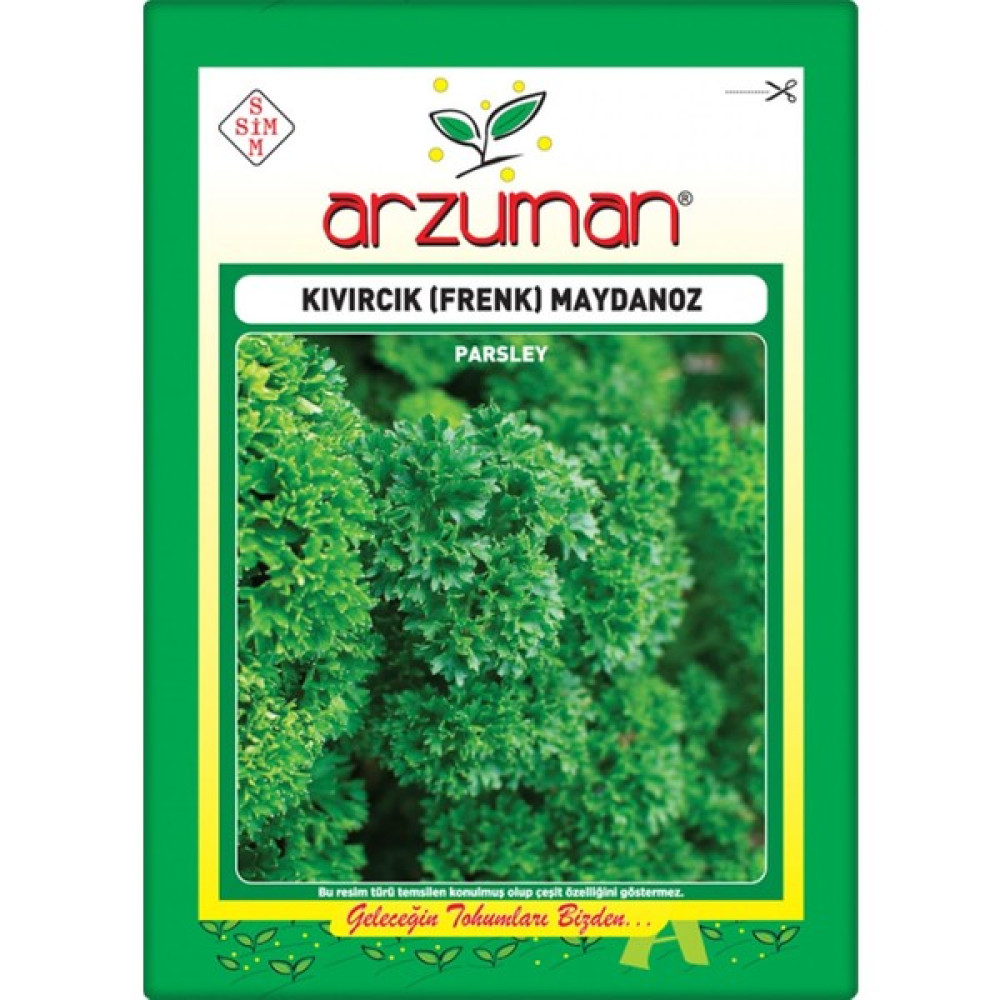 Arzuman Kıvırcık Maydanoz (Frenk Maydanoz) 10 gr Tohum Fiyatı