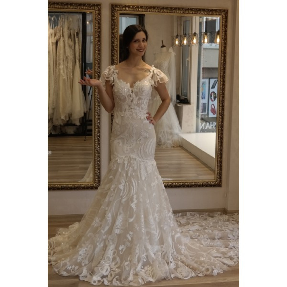 AS Brides Aceline - 2021 Balık Gelinlik Gelinlik Fiyatı
