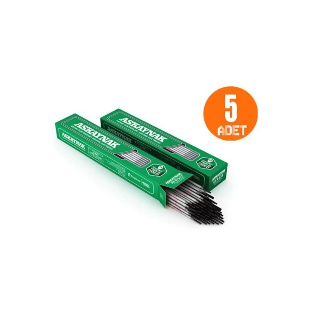 As Pik 55 Dokum Pik Demir Kaynak Elektrod 2,5 Mm 30 Cm 5 Cubuk Kaynak Makineleri Fiyatı