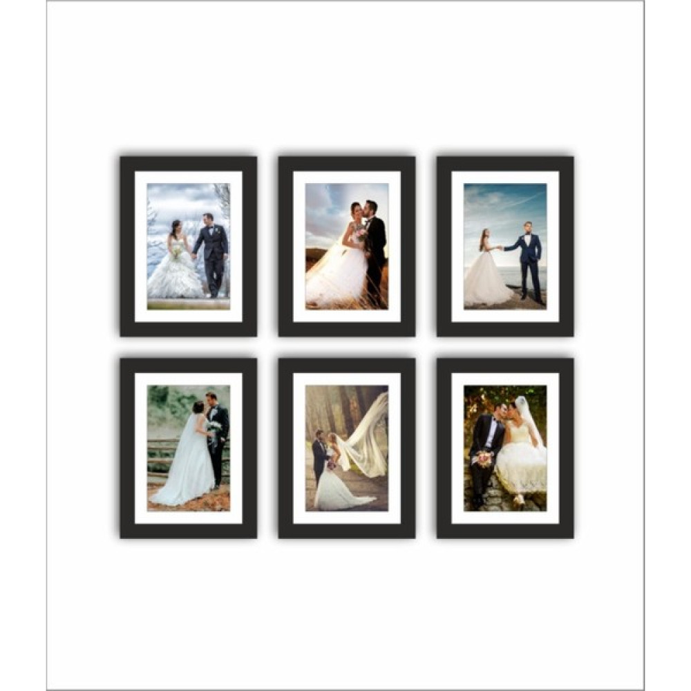 As Ticaret Camlı Siyah Çerçeve Seti 6 Adet A5 15CMX21CM Resim & Fotoğraf Çerçevesi Fiyatı