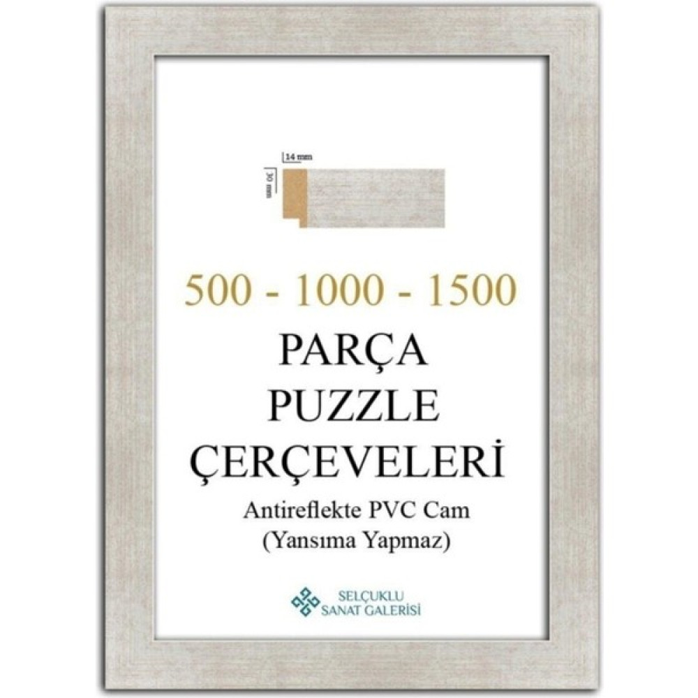 As Ticaret Puzzle Çerçevesi 30 mm 34X48 cm (500'LUK) Gümüş Puzzle & Aksesuarları Fiyatı