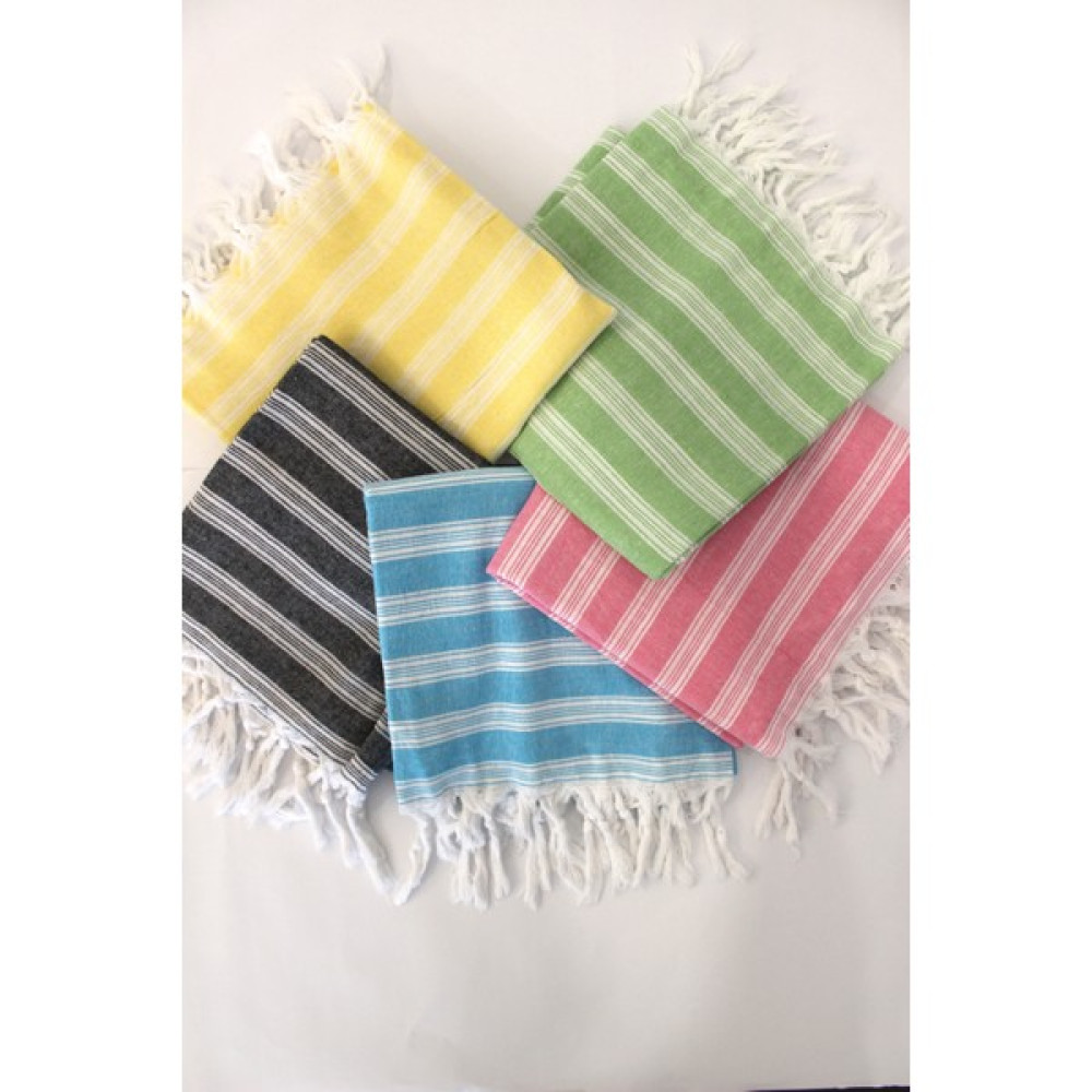 Asa Cotton Rejenere Saraylı Model Plaj Havlusu, Peştemal 100 x 180 cm - Açık Yeşil Plaj Havlusu Fiyatı