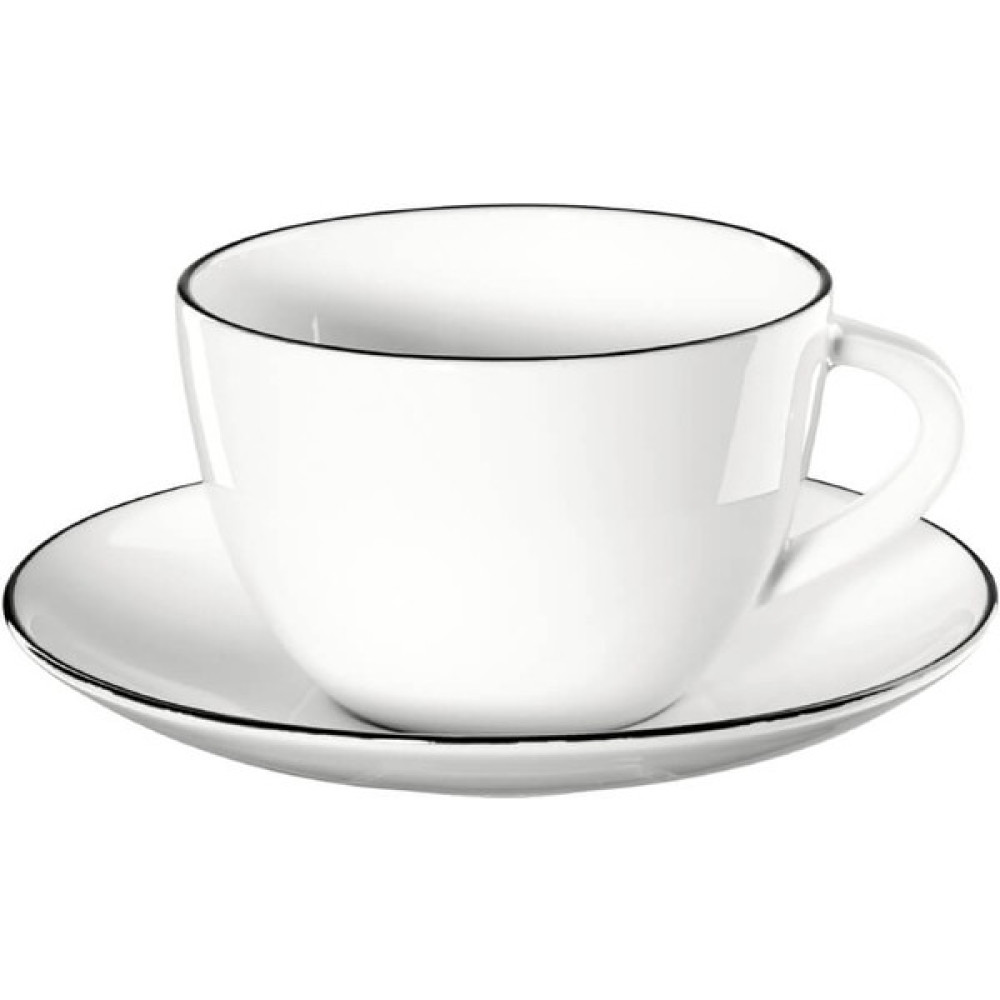 Asa Selection Ligne Noire Fincan 210 ml - Beyaz Fincan / Bardak / Kahve Takımı Fiyatı