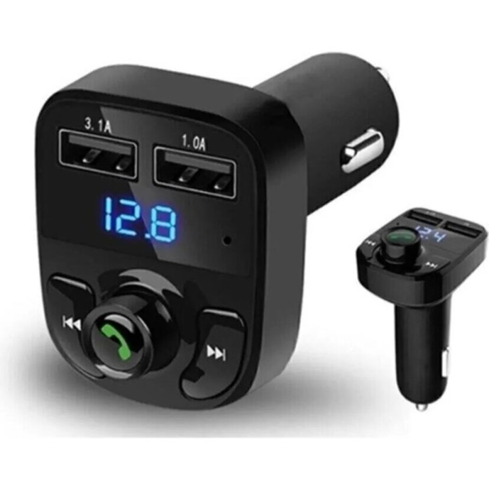 Asa Teknoloji Araç Kiti Fm Transmitter Bluetooth 5.0 Micro Sd USB Şarj Oto Müzik Çalar - Siyah Cep Telefonu Araç Kiti Fiyatı