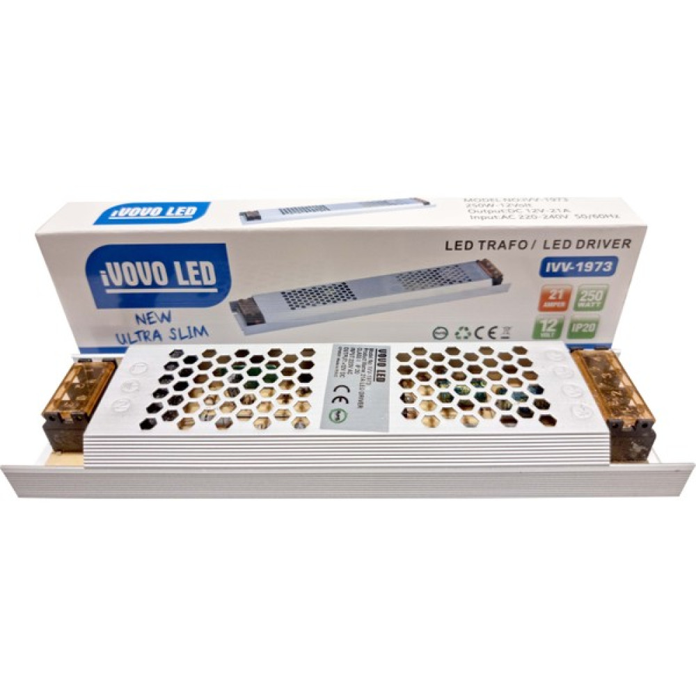 ASA Vovo 21 Amper Slim Trafo 12VOLT 250Watt Elektrikli El Aletleri Fiyatı