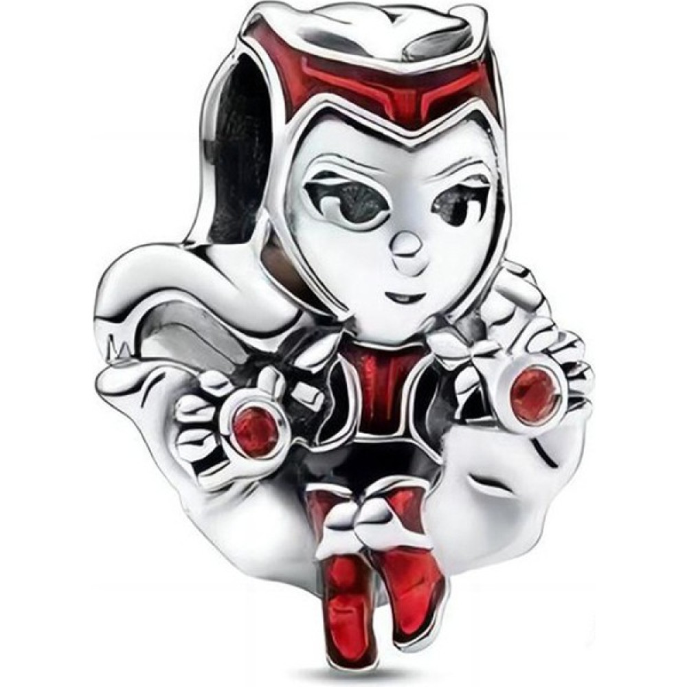 Asaf Accessory Marvel Scarlet Witch Charm - Gümüş - Kırmızı Saat ve Bileklik Aksesuarı Fiyatı