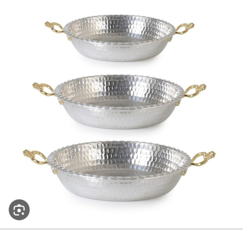 Asal Home 18-20-22 cm 3 Lü Alüminyum Omlet/yumurta Sahan Tava Seti Tavalar Fiyatı