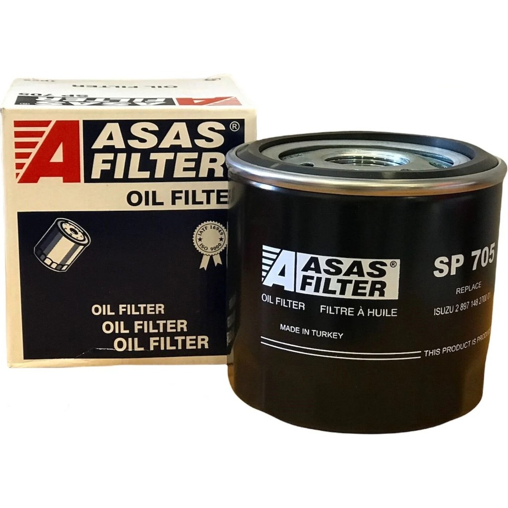 Asas Filter Asaş Yağ Filtresi Sp 705 Isuzu Roybus Turkuaz Şampiyon Royal Npr Nqr Diğer Fiyatı