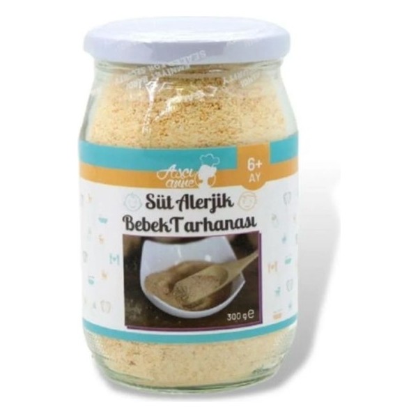 Aşçı Anne Aşçı Süt Aıerjik Bebek Tarhanası (Kavanoz) (6 Ay) 300 G - Hediyesiz Diğer Fiyatı