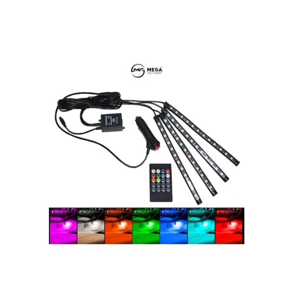 ASDESİA 12 Ledli Ayak Altı Led Lamba Sese Duyarlı Led Müziğe Duyarlı Led Araba & Motorsiklet Aksesuarı Fiyatı