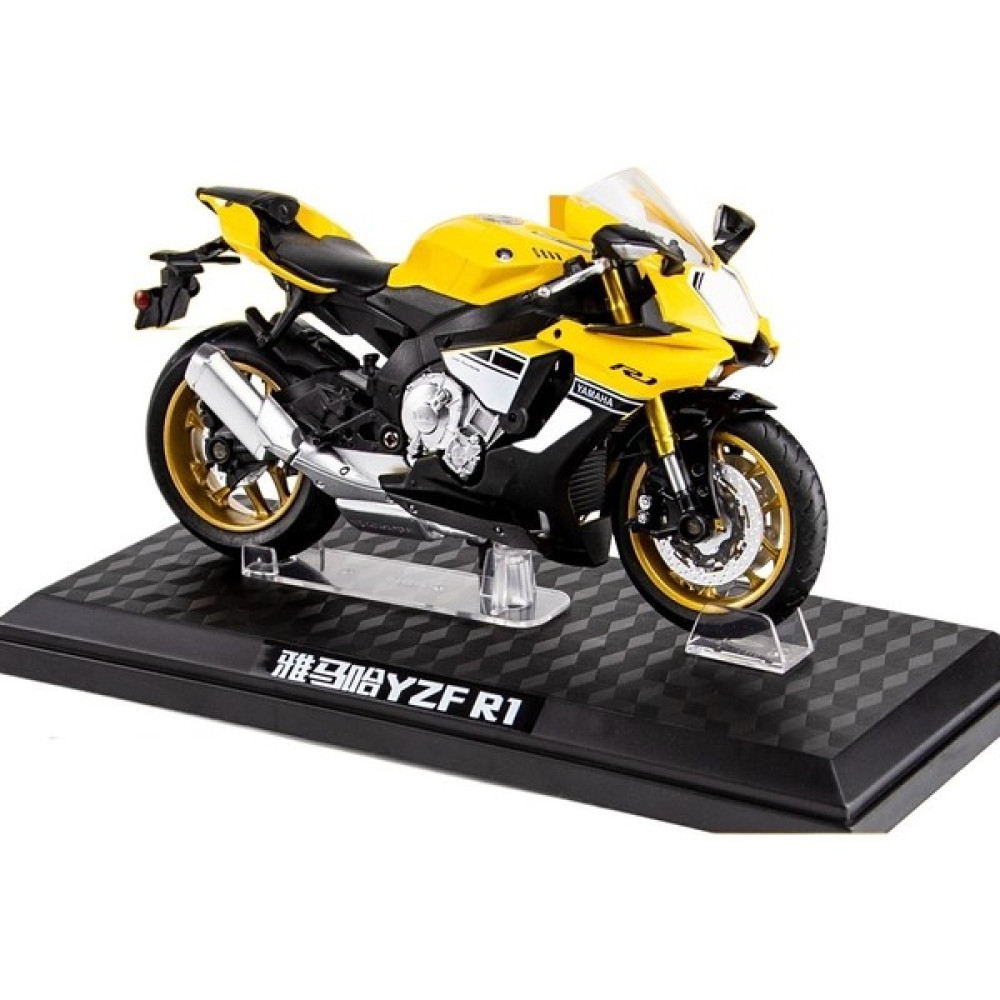 Asdfgh 1:12 Yamaha Yzf-R1 Simülasyon Alaşımlı Motosiklet Modeli (Yurt Dışından) - Sarı RC Araçlar ve Aksesuarları Fiyatı