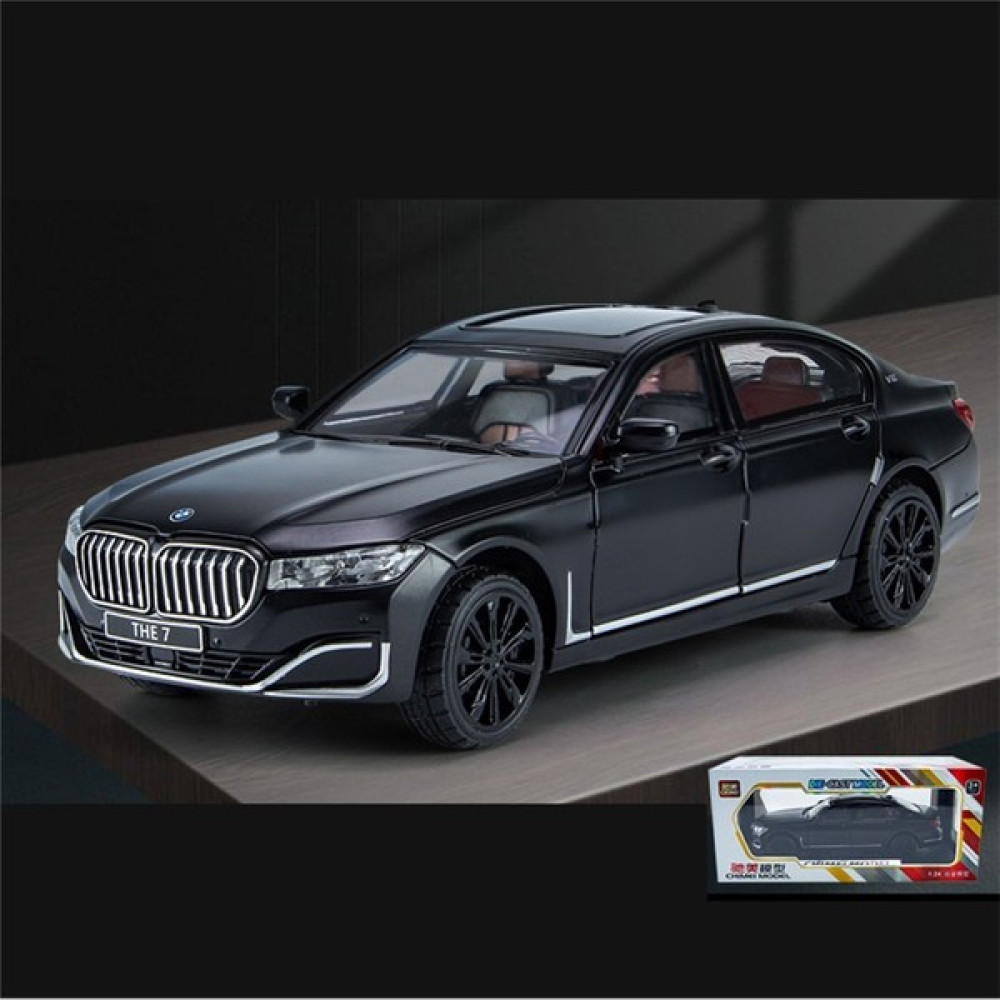 Asdfgh 1:24 Bmw 760LI Simülasyon Alaşım Araba Modeli Süsleme (Yurt Dışından) - Siyah Oyun & Hobi Fiyatı