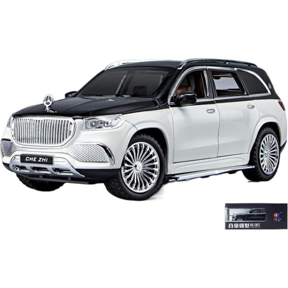 Asdfgh 1:24 Mercedes-Benz Maybach Gls600 Simülasyon Alaşım Araba Modeli (Yurt Dışından) - Beyaz Oyun & Hobi Fiyatı