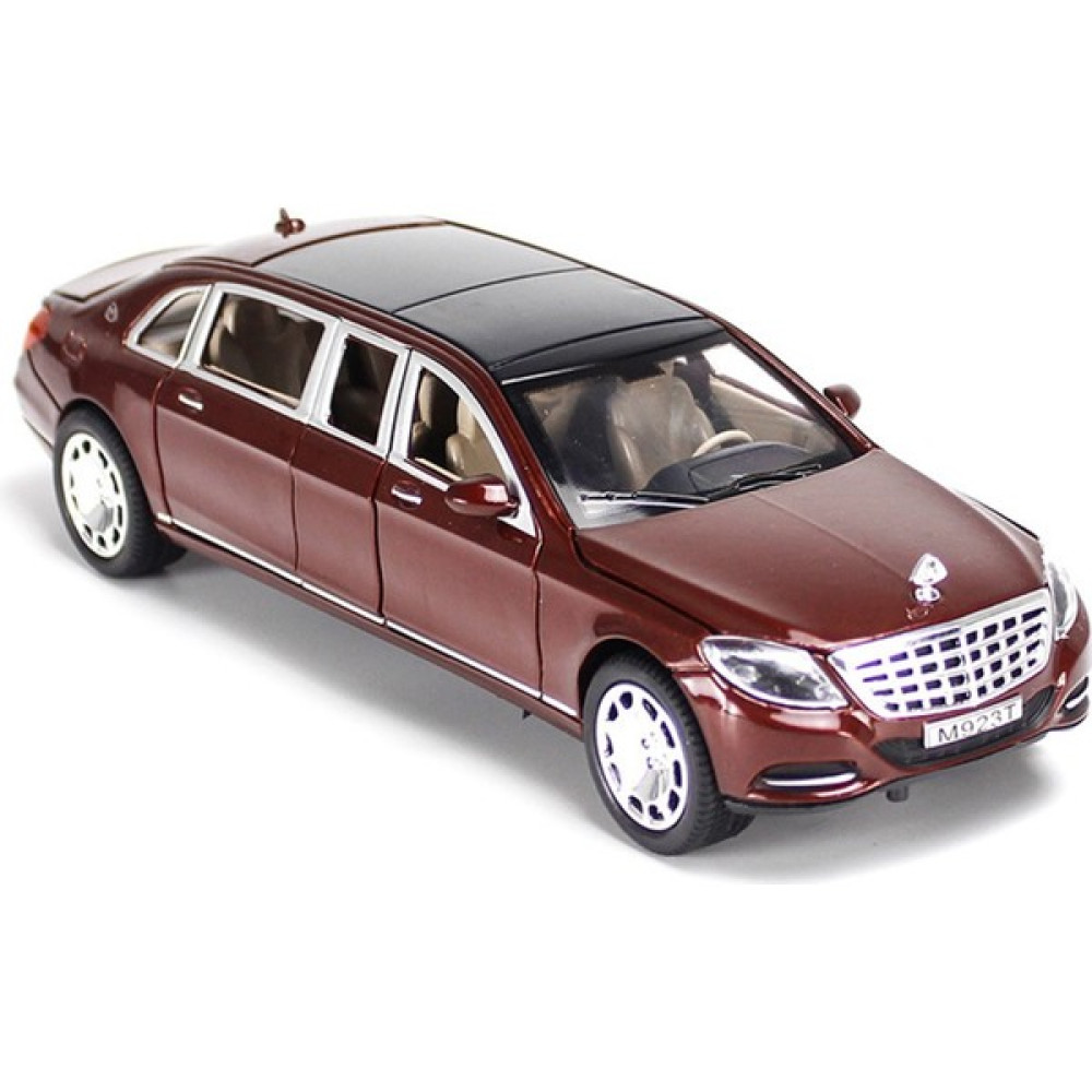 Asdfgh 1:24 Mercedes-Benz Maybach S600 Genişletilmiş Alaşım Araba Oyuncak Modeli (Yurt Dışından) - Kırmızı Oyun & Hobi Fiyatı