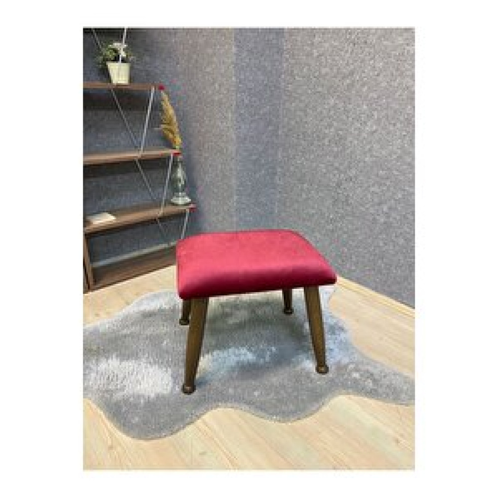 Asedia Mobilya Asedia Trend Ceviz Bordo Ahşap Ayak Uzatma Pufu Makyaj Koltuğu Bench Tabure Puf Fiyatı