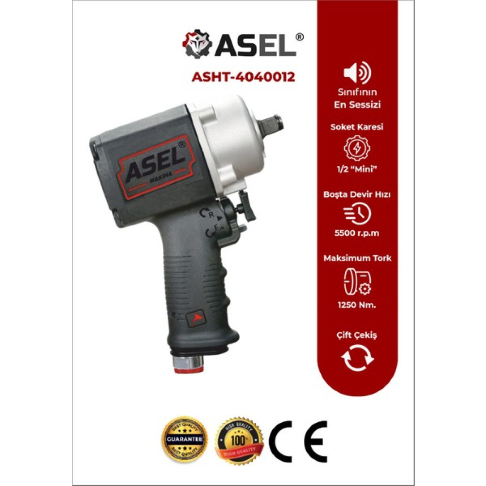Asel Asht- 4040012 Havalı Somun Sıkma Makinası Somun Sıkma Makinesi Fiyatı