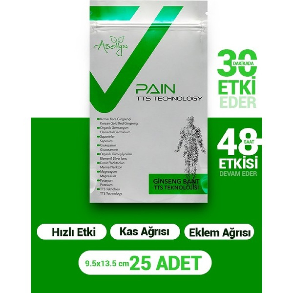 Aselya Korece Yazılı Medikal Sağlık Painless Bant 25'li Ecza & Malzeme Dolabı Fiyatı