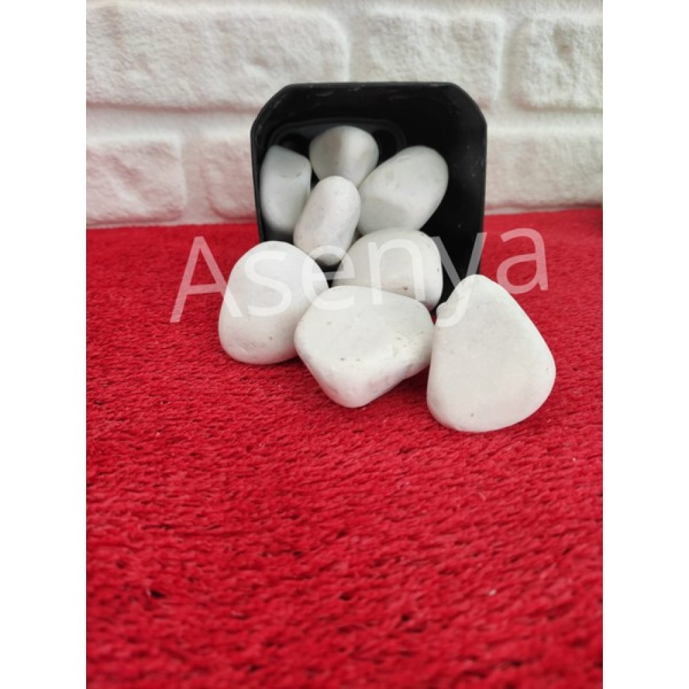 Asena Beyaz Dolomit Taş 20 kg 4-6 cm Dekoratif Taş Bahçe Süs Taşı Doğal Dere Çakıl Taşı Oto Boyaları Fiyatı
