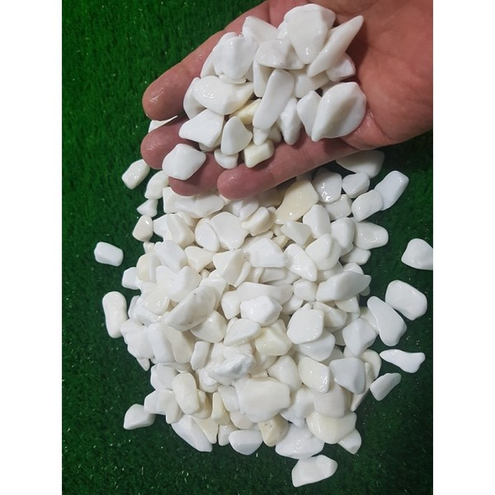 Asenya Beyaz Dolomit Taş 4 kg 1,5-2,5 cm Bahçe Taşı Dekoratif Taş Dere Taşı Çakıl Taşı Süs Taşı - 1,5 - 2,5 cm Dekoratif Bahçe Ürünleri Fiyatı
