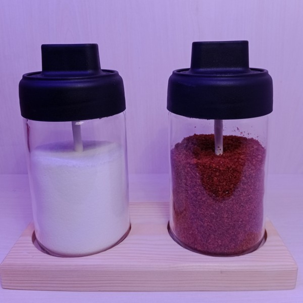 Asev Home Ahşap Standlı 3 Parça Tuzluk Biberlik Seti Baharat Seti Baharat Setleri & Baharatlıklar Fiyatı