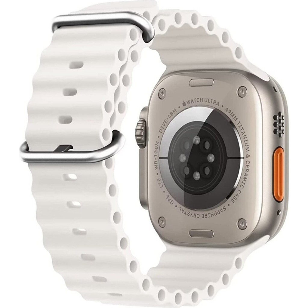 Asfal Apple Watch Uyumlu 42MM 44MM 45 mm 49M Kordon 1/2/3/4/5/6/se/7/8/ultra - Beyaz Akıllı Saat Aksesuarı Fiyatı