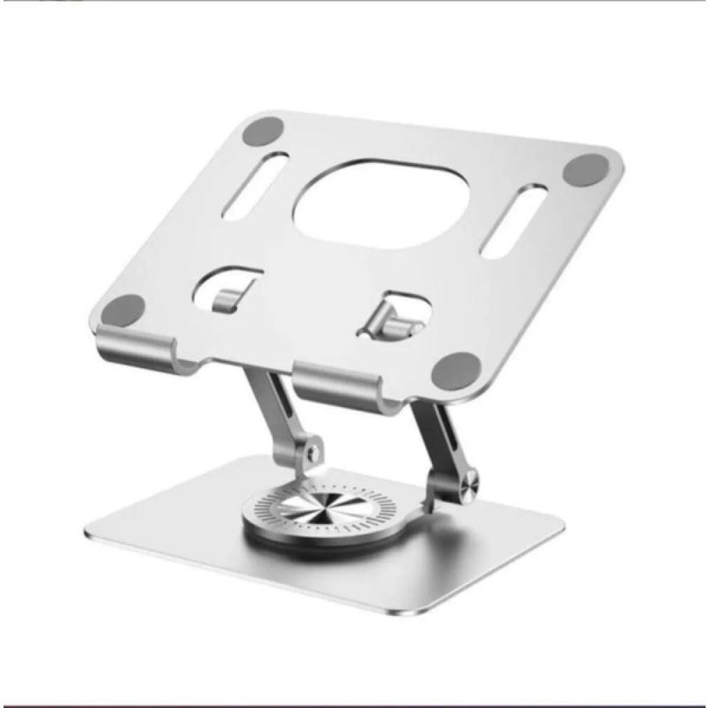 Asfal Metal Tablet ve Telefon Tutucu Yükseklik Ayarlı Katlanabilir Masaüstü 360° Dönen Telefon, Tablet Standı Tablet Tutacağı - Açık Gri Tablet Aksesuarı Fiyatı