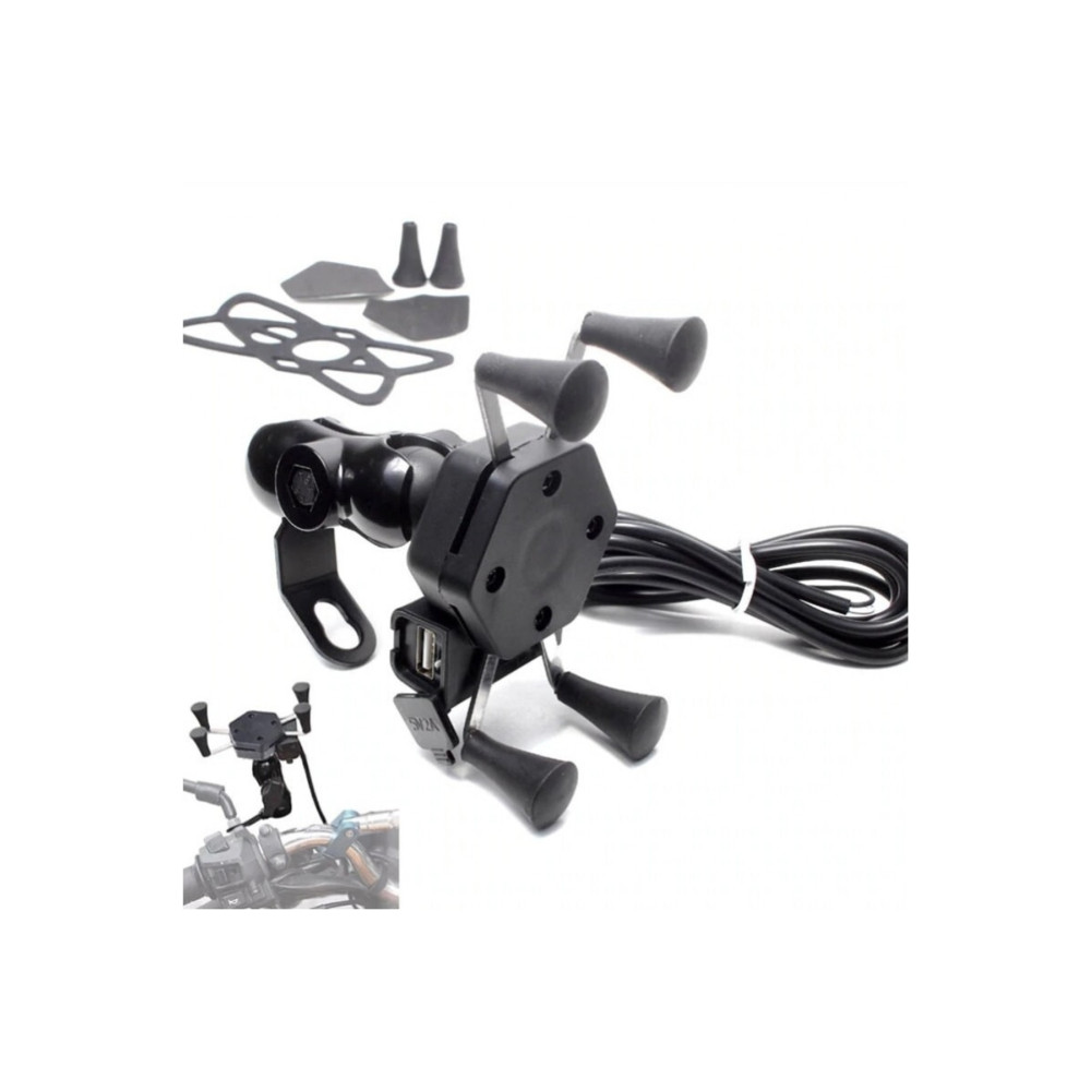 Asfal Usb Şarjlı Ayna Bağlantılı Motosiklet Telefon Tutucu Motor Tutacağı Cep Telefonu Araç Kiti Fiyatı