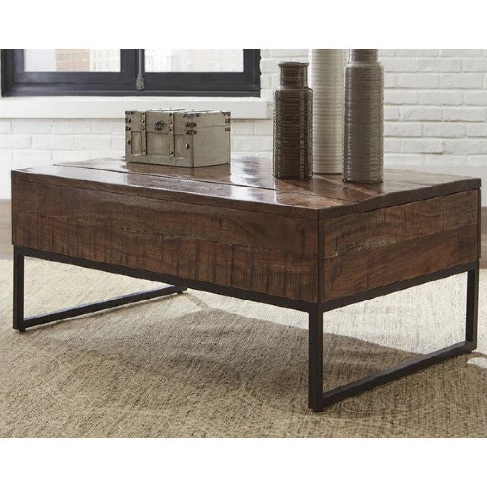 Ashley Furniture Hirvanton Asansörlü Orta Sehpa - Sıcak Kahverengi Orta Sehpa Fiyatı