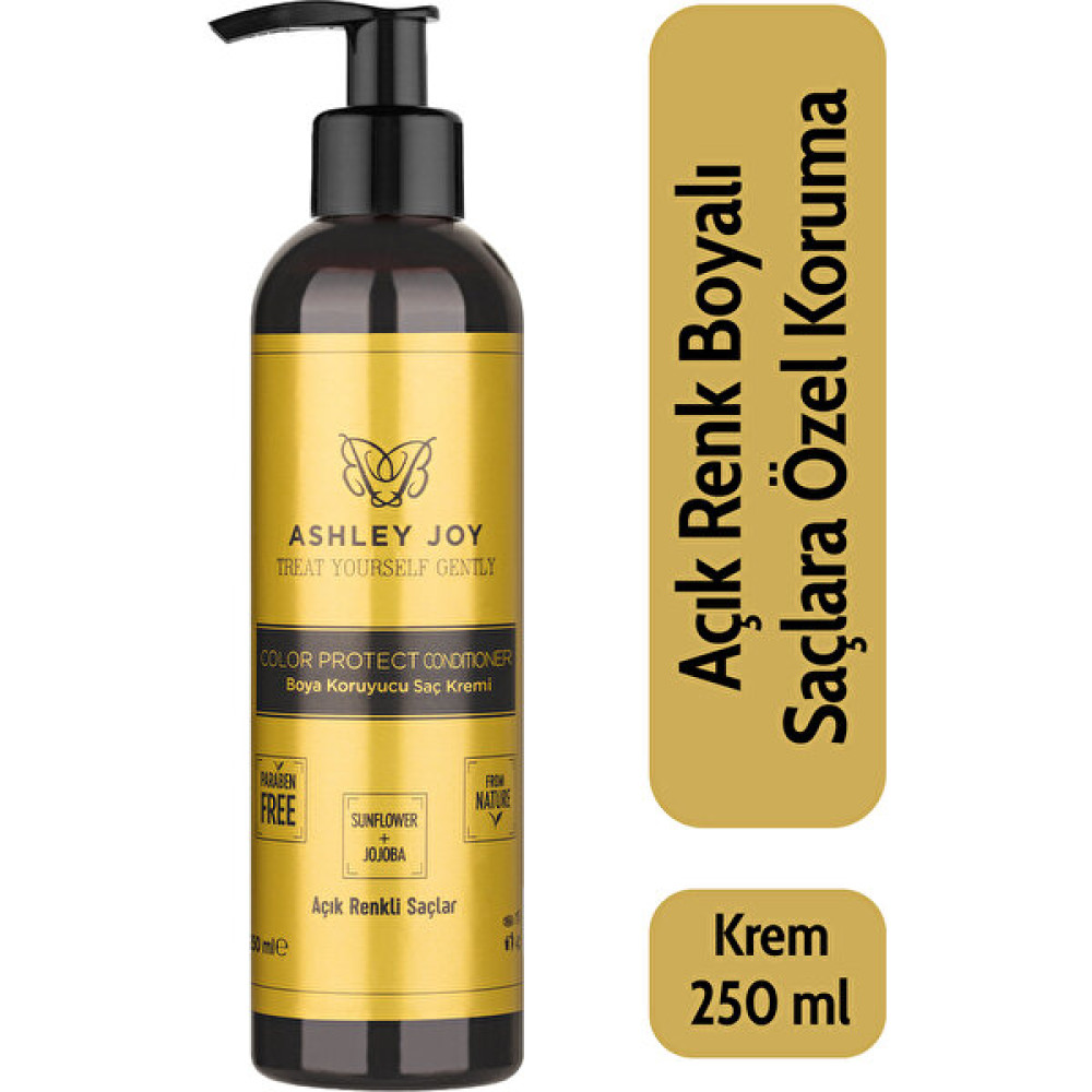 Ashley Joy Açık Renk Boyalı Saçlar İçin Saç Kremi 250 ml Şampuan ve Saç Kremi Fiyatı