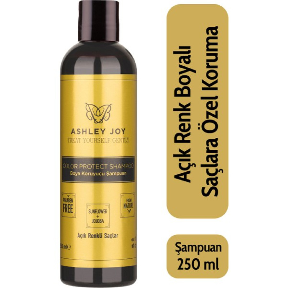 Ashley Joy Açık Renk Boyalı Saçlar İçin Şampuan 250 ml Şampuan ve Saç Kremi Fiyatı