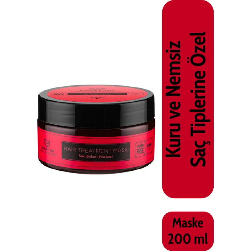 Ashley Joy Nemlendirici, Besleyici Argan Yağı Içeren Saç Bakım Maskesi 200 ml Saç Bakım Maskeleri & Serumlar & Spreyler Fiyatı